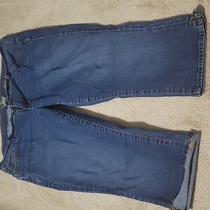 Jean capri pants